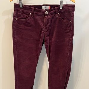 Cabi Vino skinny corduroy Style 3197